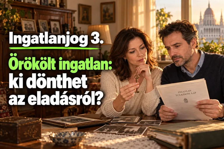 Ingatlanjog 3. – örökölt ingatlan esetén ki dönthet az eladásról