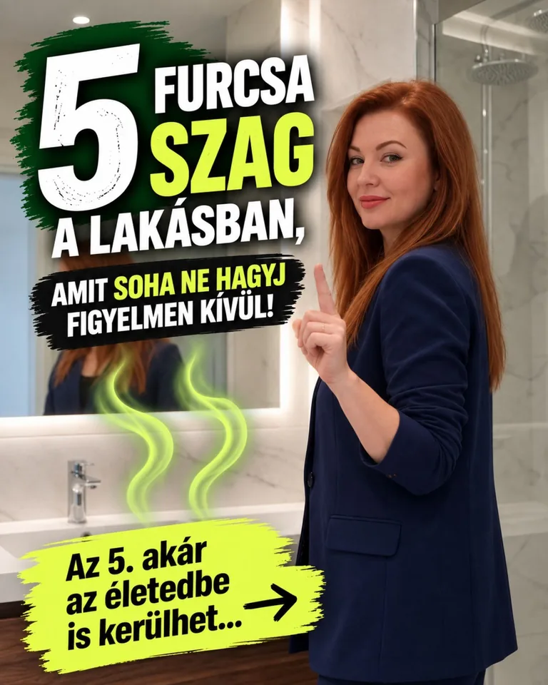Öt furcsa szag a lakásban, amely műszaki vagy biztonsági problémára utalhat