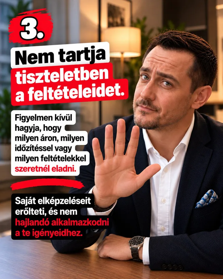A vételár, az ütemezés és a birtokbaadás feltételeinek tiszteletben tartása